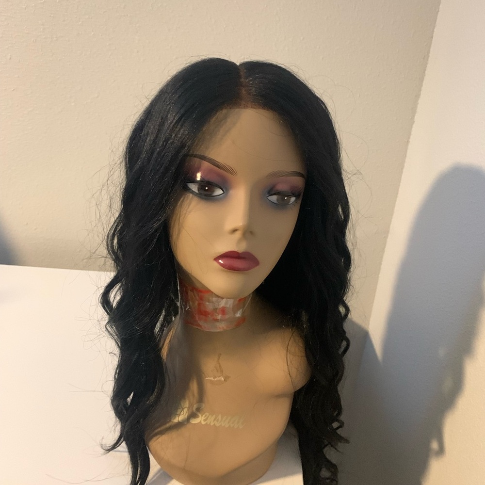 Black Wavy Synthetic (Sensationel Cloud 9) Wig